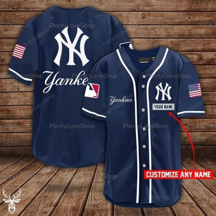 Personalized New York Yankees Stitch Baseball Jersey - Zeonstore - Global  Delivery