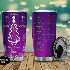 Nurse Personalized 12 Gift For Lover Day Travel Tumbler All Over Print