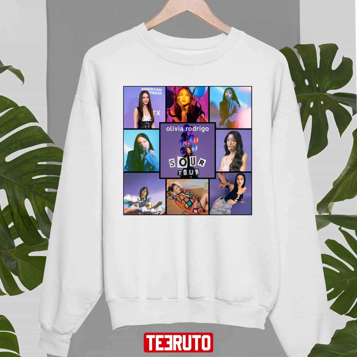 Olivia Rodrigo Collage SOUR Tour Unisex Sweatshirt