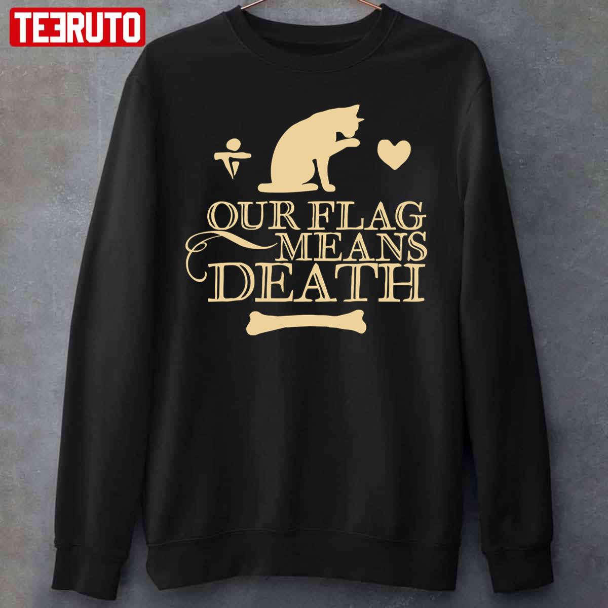 Our Flag Means Death Gold Title Unisex Sweatshirt