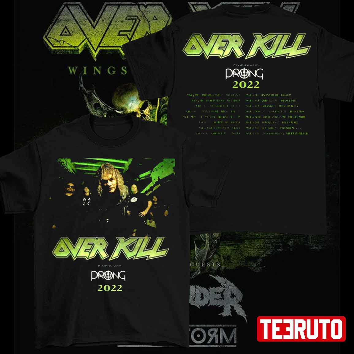 Over Kill Vtg Tour 2022 Unisex T-Shirt