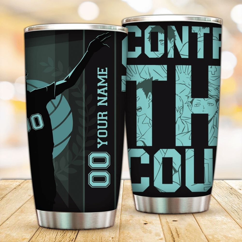 Personalized Control The Court 2 Gift For Lover Day Travel Tumbler