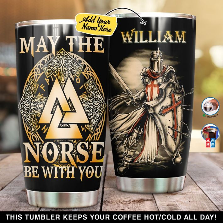 Personalized May The Norse Be With You Tumbler