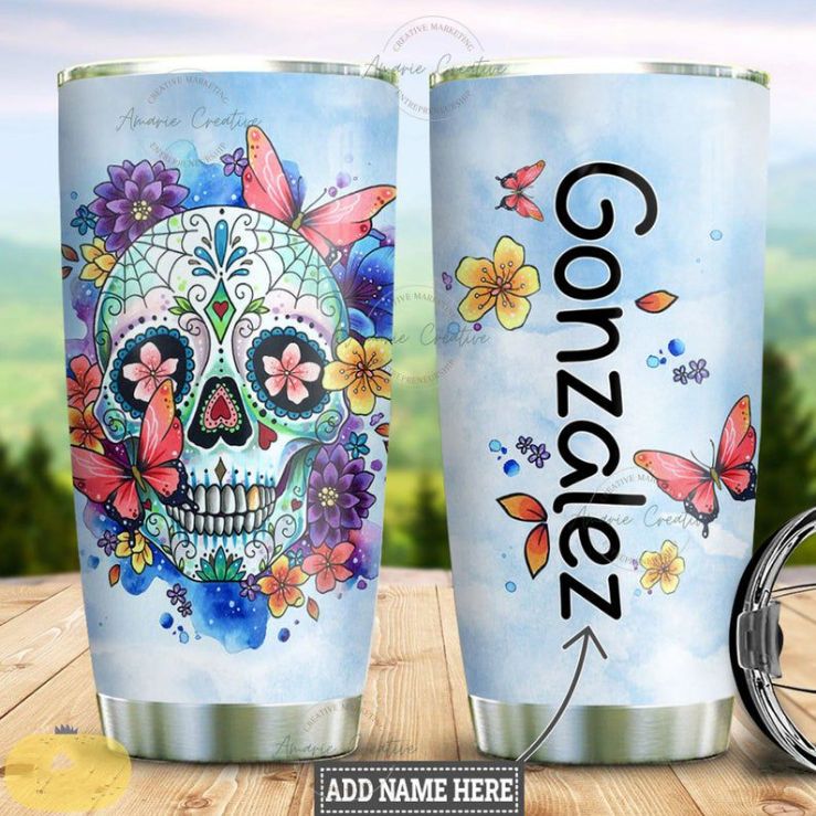 Butterfly Personalized Tumbler