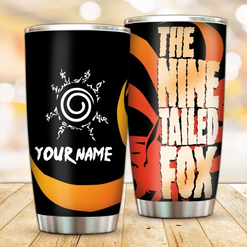 Personalized Tumbler Cup insulated hot/cold 20oz - The Glass Fox