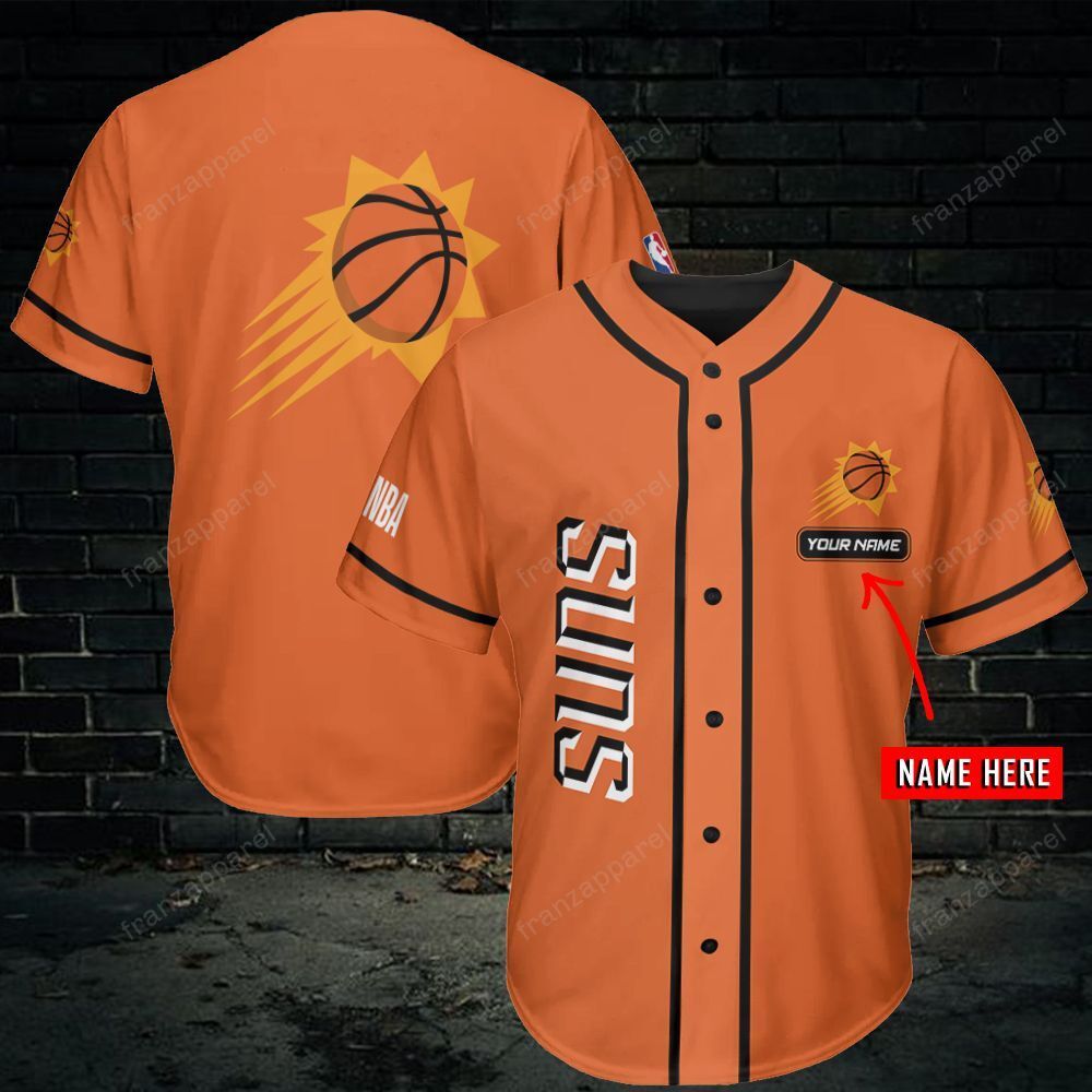 Phoenix Suns Personalized Baseball Jersey Shirt 106 - Teeruto