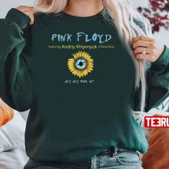 Pink Floyd Support Ukraine Sunflower Unisex Sweatshirt