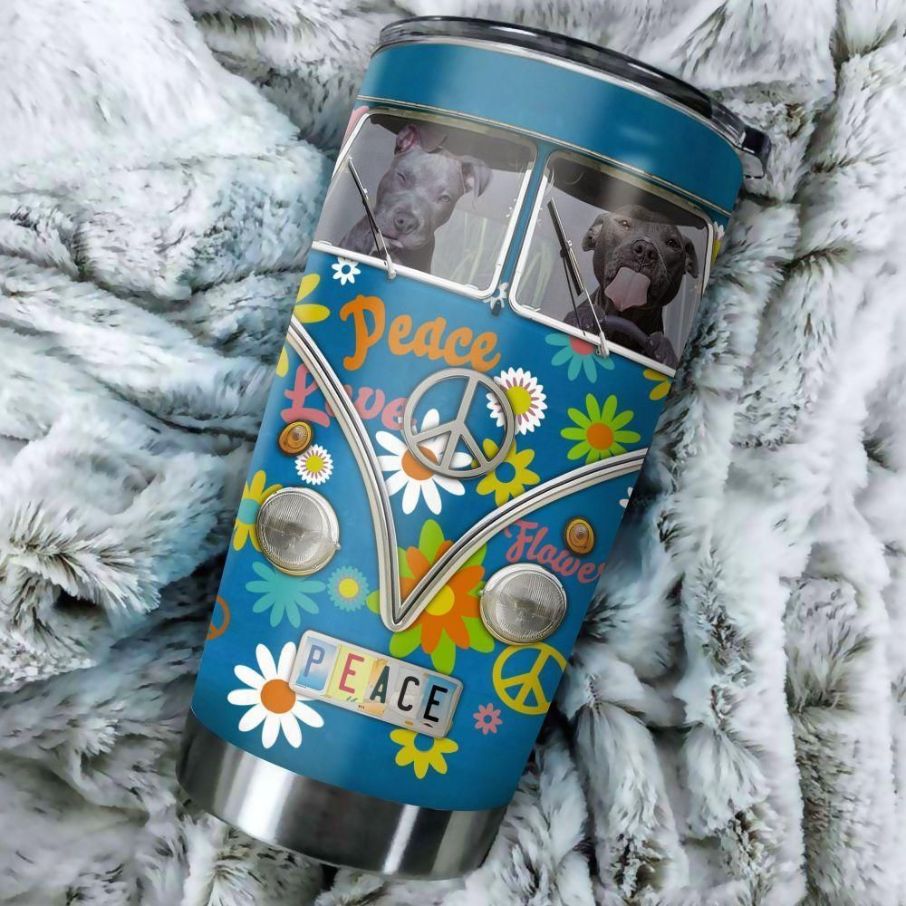 Pit Bull Pit Bull Camper Van Stainless Steel Cup Tumbler