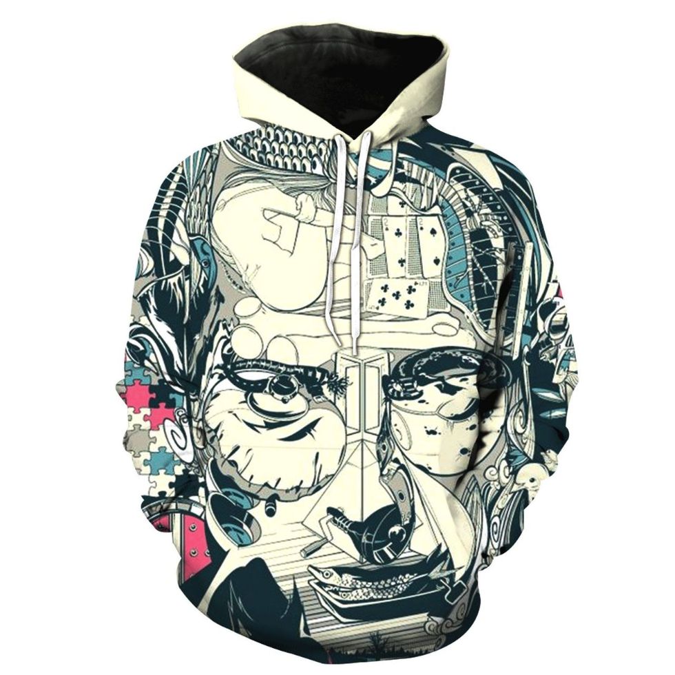 Radiohead 3D Printed Hoodie