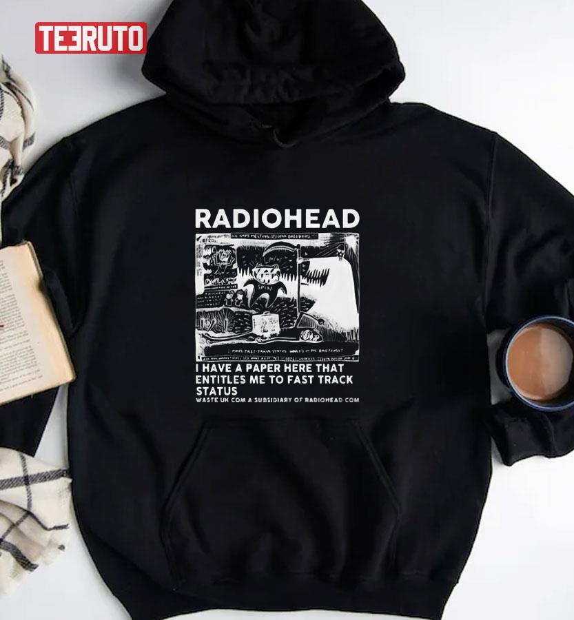 Retro Vintage Radiohead Concert T-shirt Rock Band Tee ⋆ Vuccie