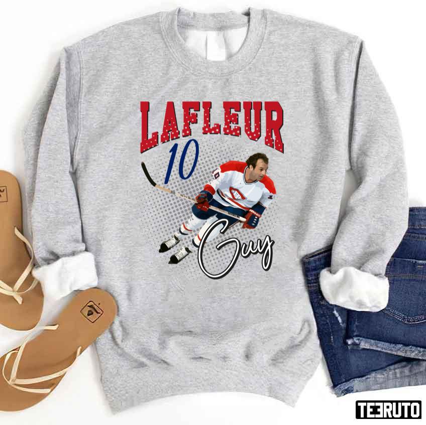 Retro Guy Lafleur Hockey Player Unisex Sweatshirt