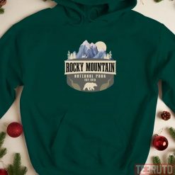 Rocky Mountain National Park Camping And Hiking Unisex Hoodie
