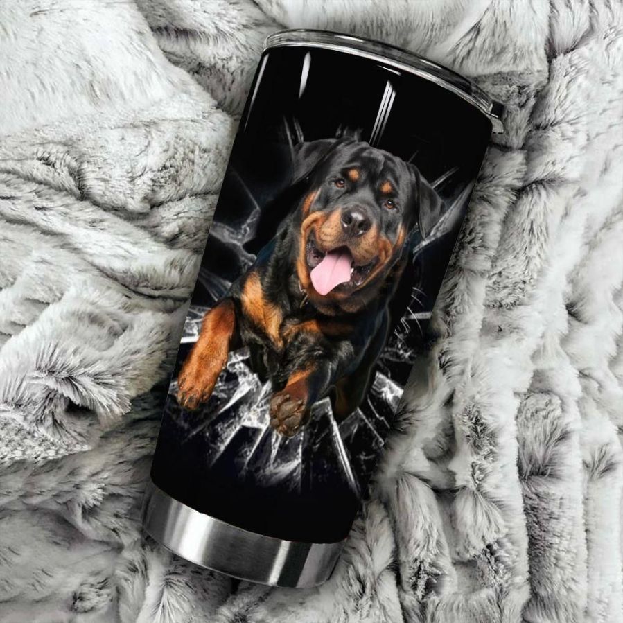 Rottweiler Stainless Steel Cup Tumbler