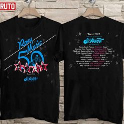 Roxy Music 2022 Tour 50th Anniversary Unisex T-Shirt