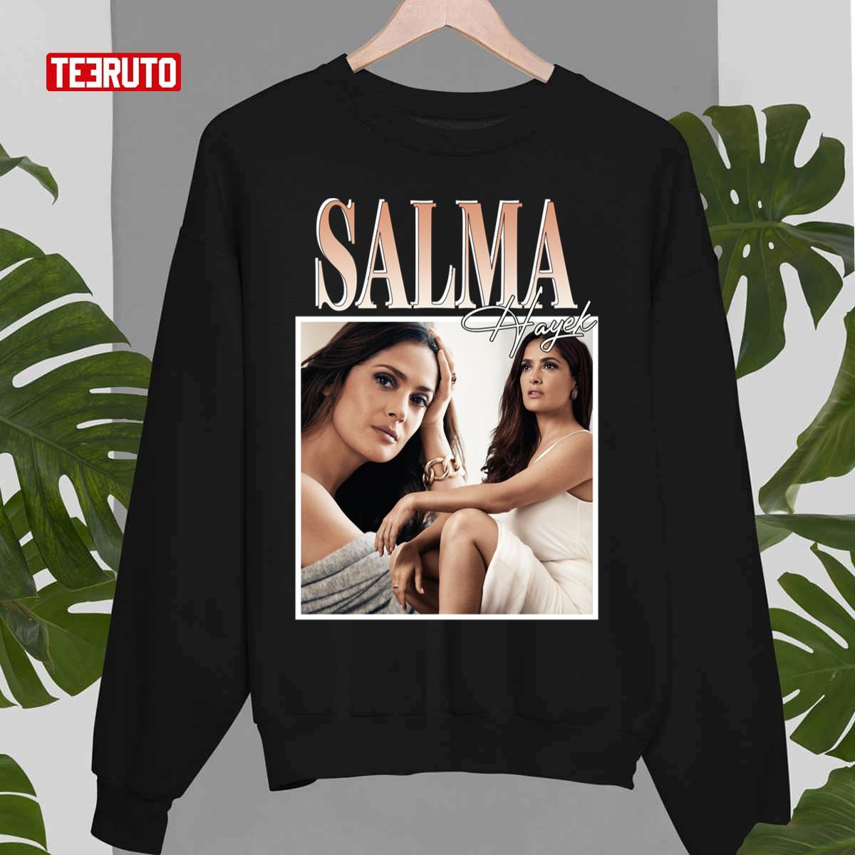 Salma Hayek Vintage Art 90s Unisex Sweatshirt