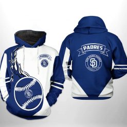 San Diego Padres MLB Classic 3D Printed Hoodie
