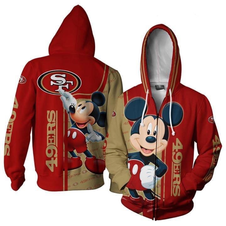 San Francisco 49ers Hoodie 3D - Teeruto