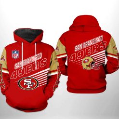 San Francisco 49ers NFL Team 3D Printed Hoodie