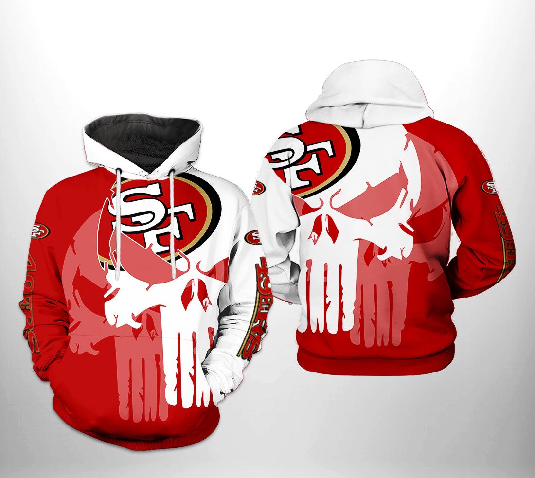 San Francisco 49ers NFL Team 3D Printed Hoodie