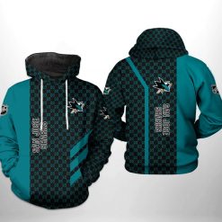 San Jose Sharks NHL 3D Printed Hoodie