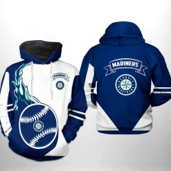 Seattle Mariners MLB Classic 3D Printed Hoodie