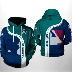 Seattle Mariners MLB Team 3D Printed Hoodie