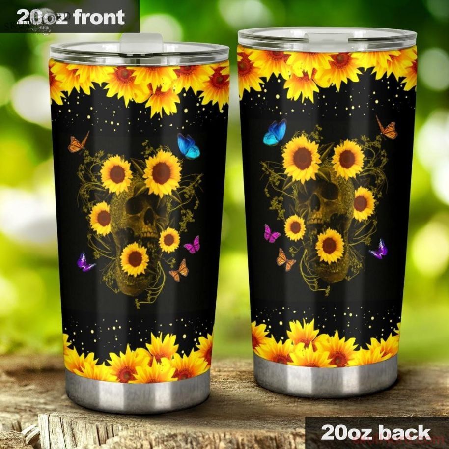 Sunflower Jeep Tumbler