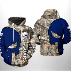 South Alabama Jaguars NCAA Camo Veteran Hunting 3D Printed Hoodie