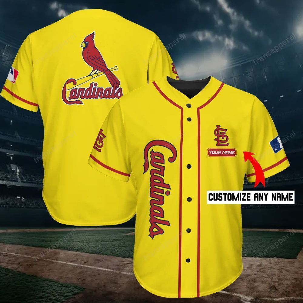St. Louis Cardinals Personalized Baseball Jersey Shirt 222