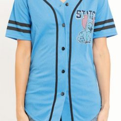 Stitch Personalized 3d Baseball Jersey Limited 06