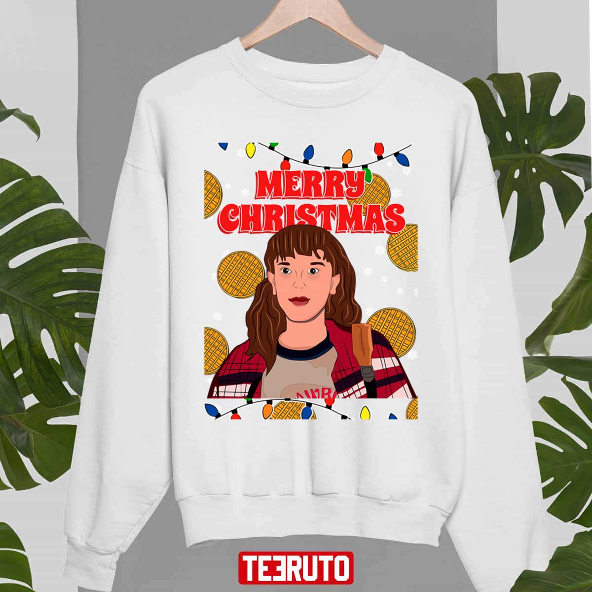 Stranger Things 4 Christmas Eleven Eggo Unisex Sweatshirt