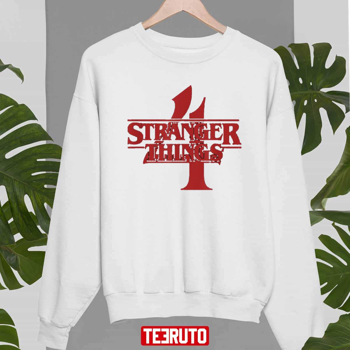 Stranger Things Season 4 Logo Unisex Sweatshirt