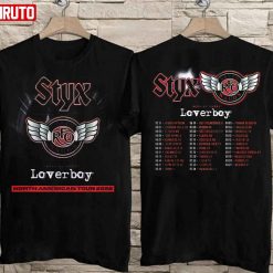 STYX Tour 2022 REO Speed Wagon Loverboy Unisex T-Shirt