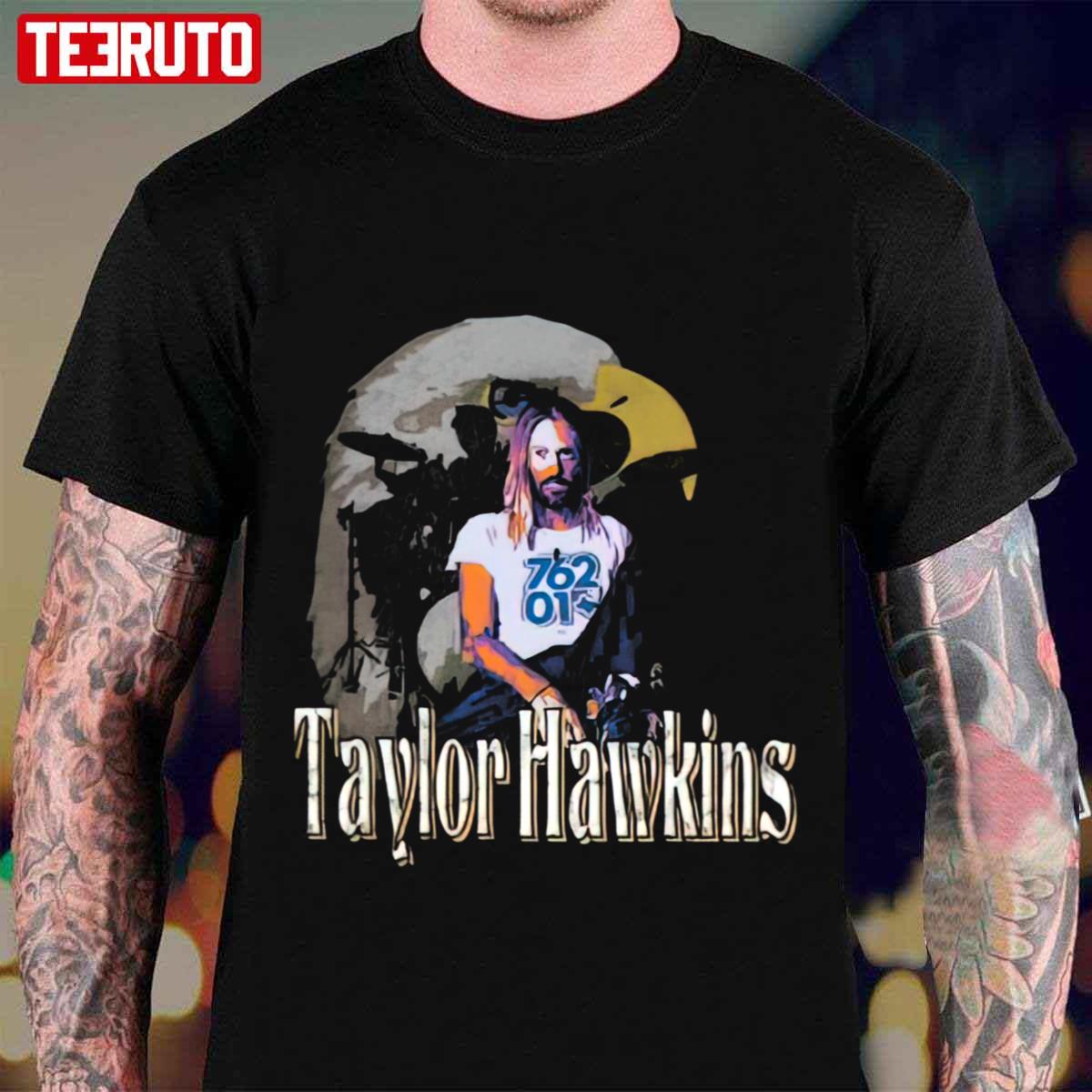 Taylor Hawkins Rock Drummer Foo Fighters Rest In Peace Unisex T-Shirt