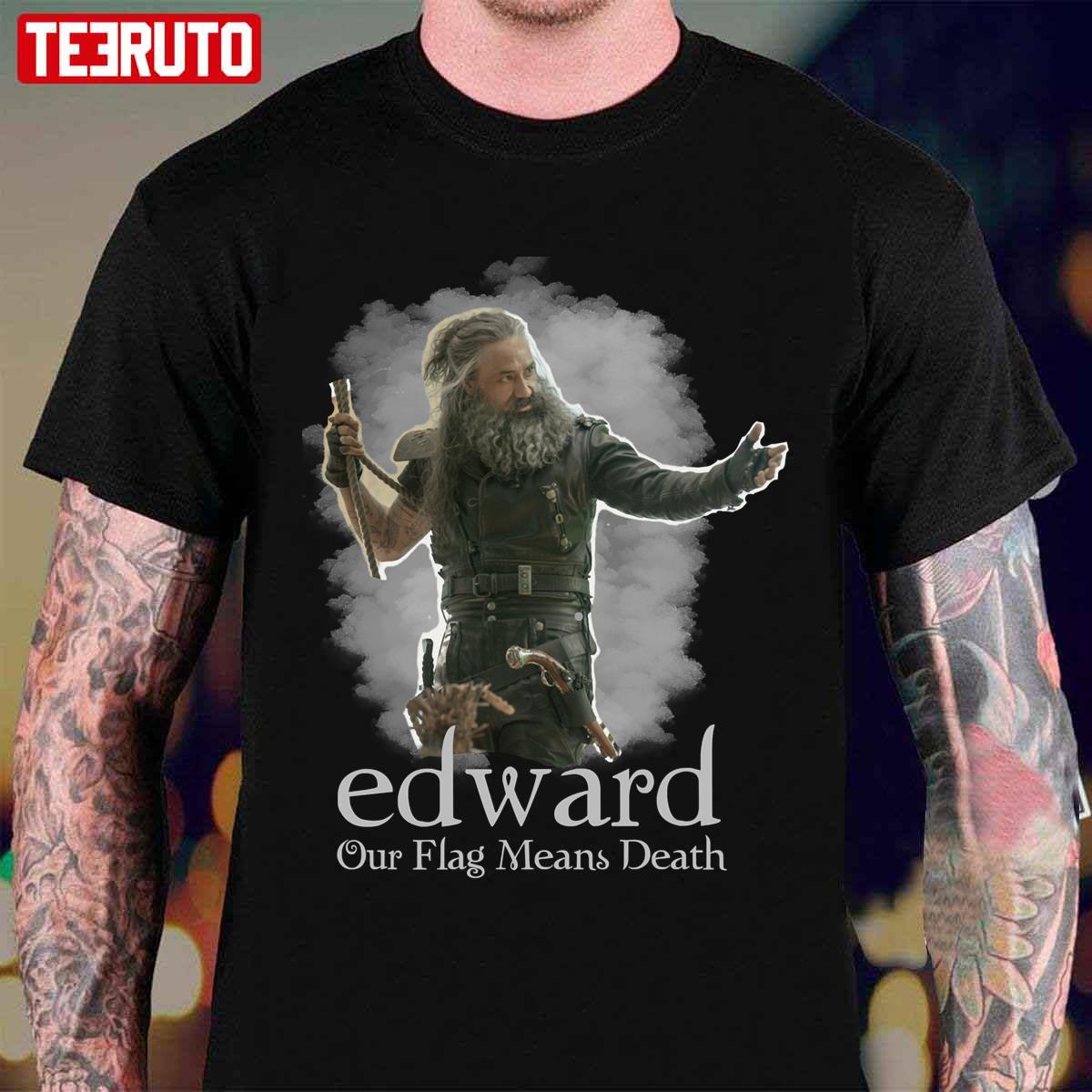 Team Edward Blackbeard Our Flag Means Death OFMD Unisex T-Shirt