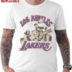 Teenage Mutant Ninja Turtles X La Lakers Slammin’ And Jammin’ Unisex T-Shirt