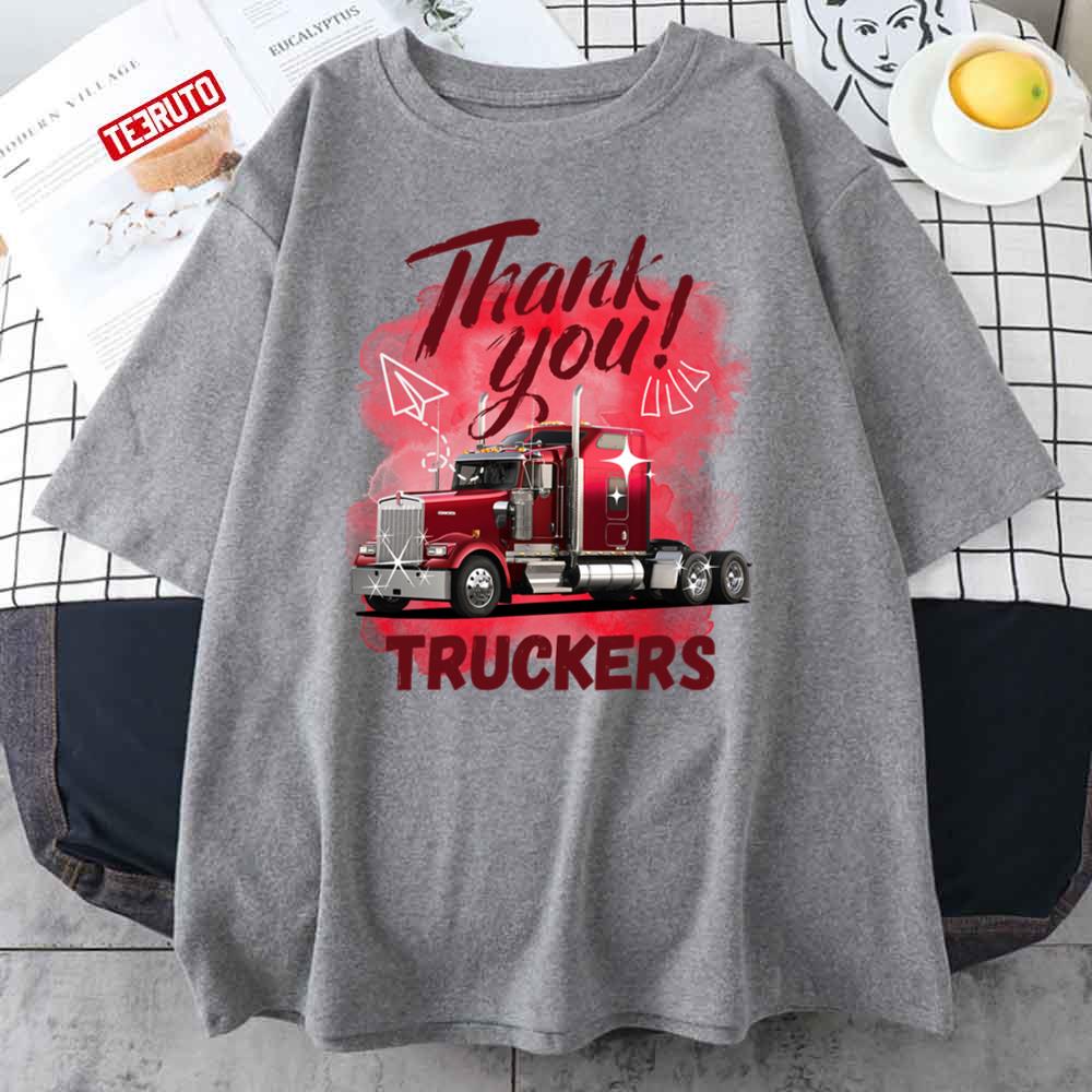 Thank You Truckerscanadian Truckerottawa Convoy 2022 Unisex T-Shirt