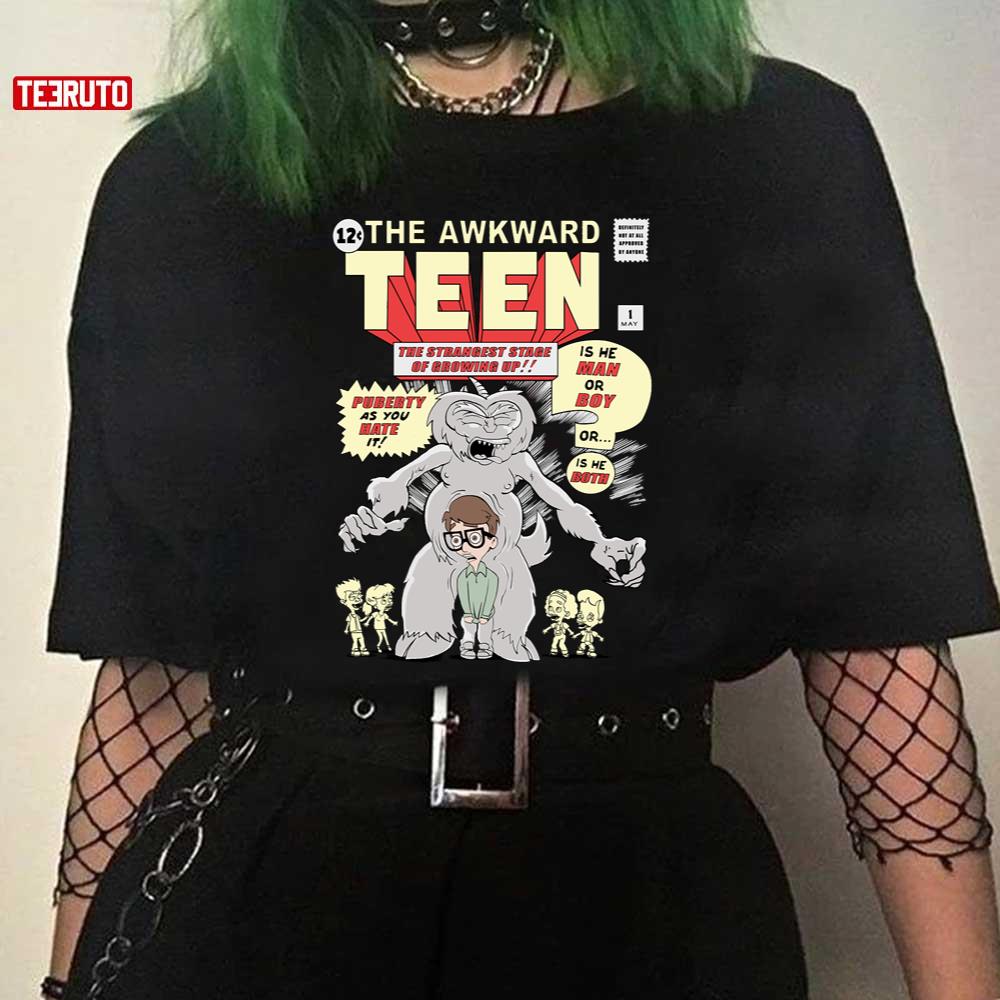 The Big Mouth Awkward Teen Unisex T-Shirt