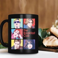 The Breakfast Club Movie Mug All Characters Mug Premium Sublime Ceramic Coffee Mug Black