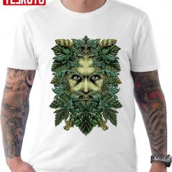 The Green Man Celtic Mythology Unisex T-Shirt