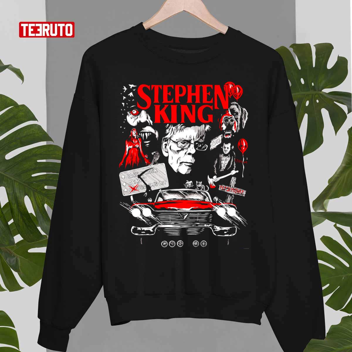 The King Of Horror Stephen King Unisex Sweatshirt