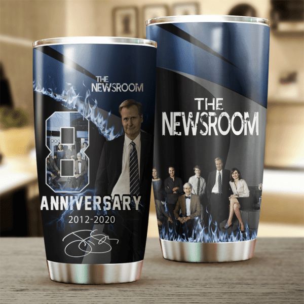 The Newsroom 8th Anniversary 2012 2020 Design Tumbler