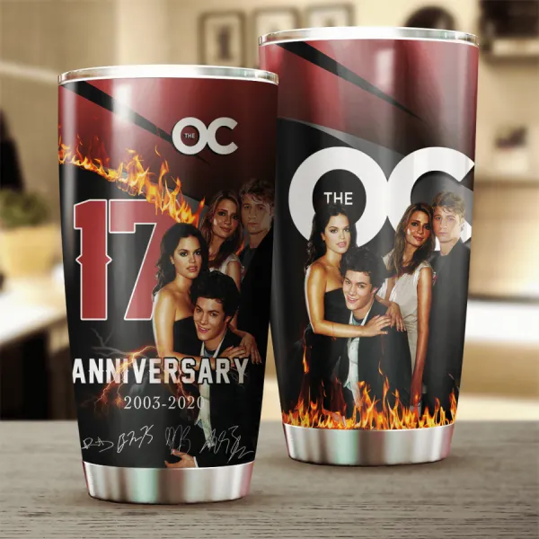 The O.C. 17th Anniversary 2003 2020 Design Tumbler