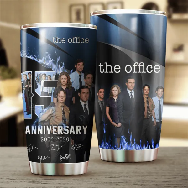 The Office 15th Anniversary 2005 2020 Design Tumbler