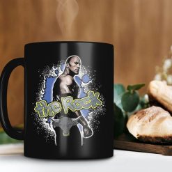 The Rock Wwe Mug Dwayne Johnson Mug Dwayne Douglas Johnson Mug World Wrestling Entertainment Premium Sublime Ceramic Coffee Mug Black