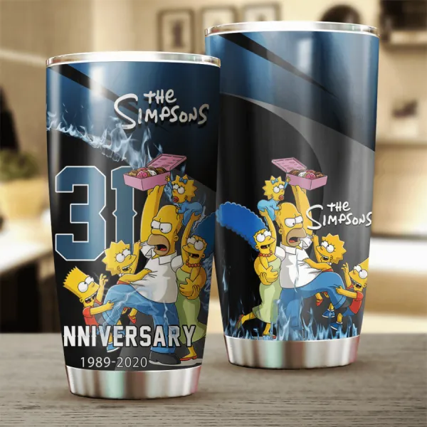 The Simpsons 31th Anniversary 1989 2020 Design Tumbler