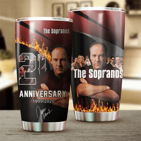 The Sopranos 21th Anniversary 1999 2020 Design Tumbler