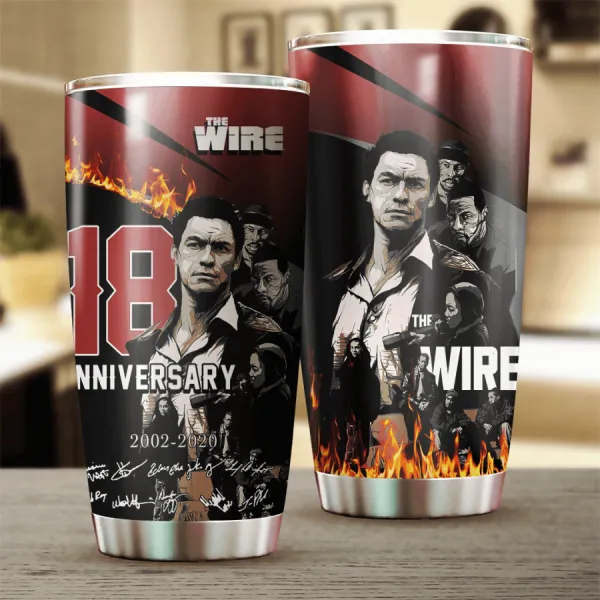 The Wire 18th Anniversary 2002 2020 Design Tumbler