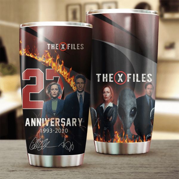 The X-Files 27th Anniversary 1993 2020 Design Tumbler