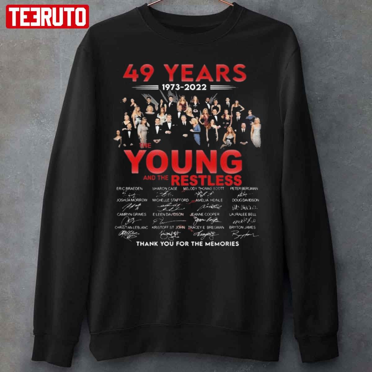 The Young And The Restless Sitgnatures Unisex Sweatshirt